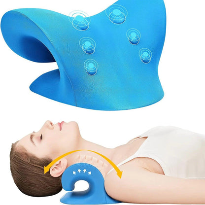 Negusy™ Neck and Shoulder Relaxer – Cervical Traction Device for TMJ Pain Relief, Spine Alignment & Chiropractic Support