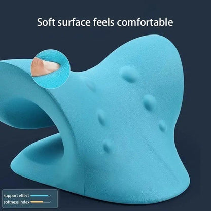 Negusy™ Neck and Shoulder Relaxer – Cervical Traction Device for TMJ Pain Relief, Spine Alignment & Chiropractic Support