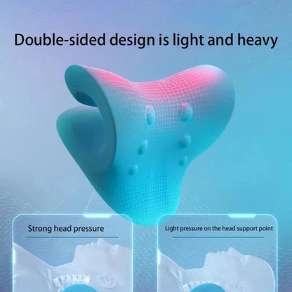 Negusy™ Neck and Shoulder Relaxer – Cervical Traction Device for TMJ Pain Relief, Spine Alignment & Chiropractic Support