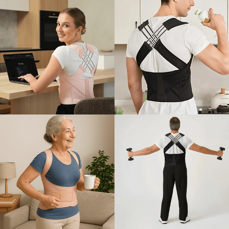 Seurico™ Premium Posture Corrector – Straighten Your Spine & Relieve Pain Instantly