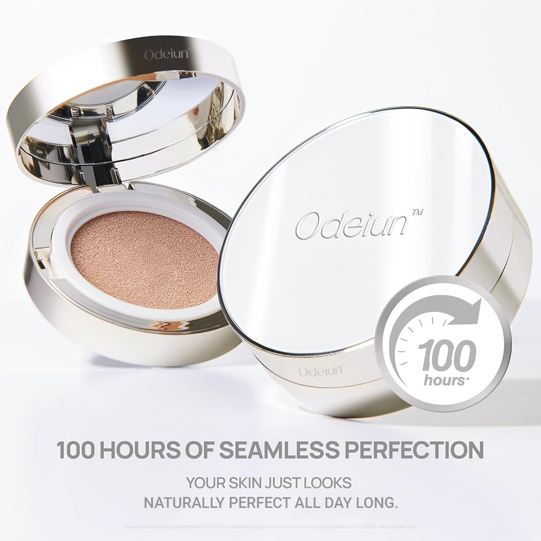 ODEIUN™ 3D Sculpt-Cover Cushion | 24H High-Performance HD Foundation