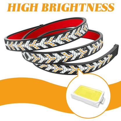 🔥 Triple-Row LED Tailgate Light Bar - 5-Function Weatherproof Strip