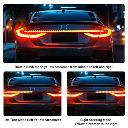🔥 Triple-Row LED Tailgate Light Bar - 5-Function Weatherproof Strip