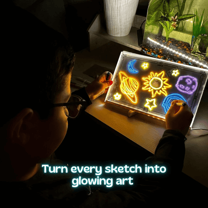 Turn Their Doodles Into Glowing Creations ✨