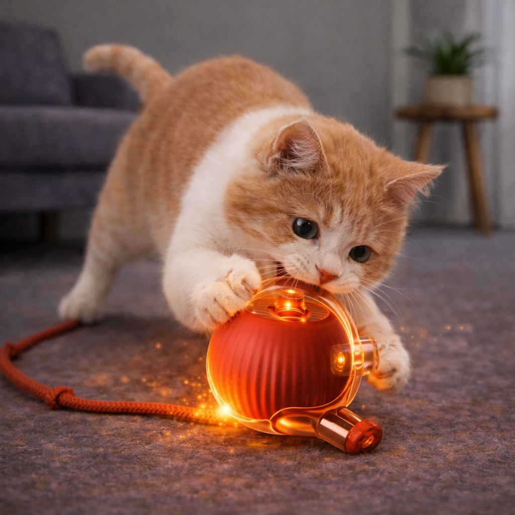 Interactive Smart Ball - The Ultimate Cat Bore-Buster