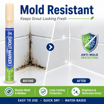 Grout Marker™ | Waterproof Tile Grout Paint & Repair Pen