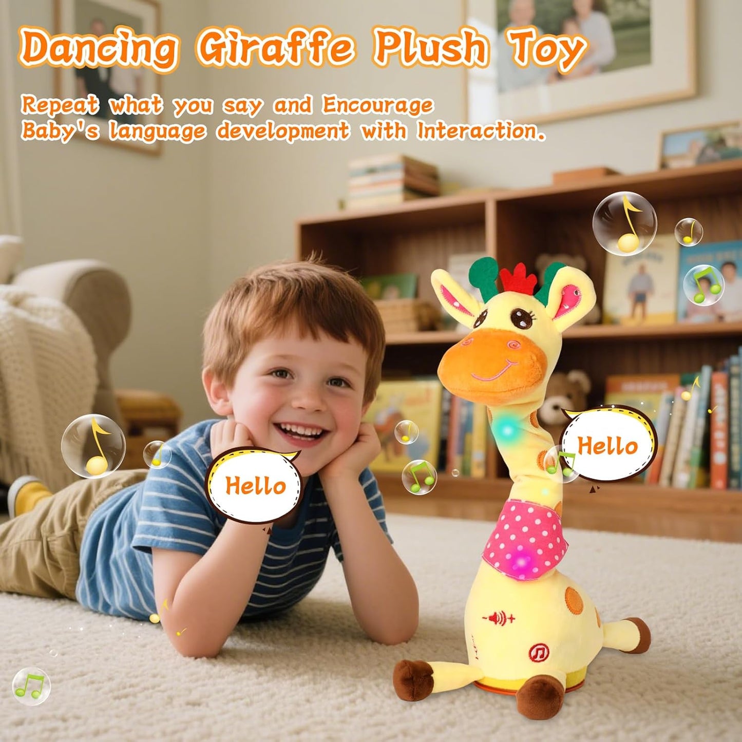 Buddy the Dancing Giraffe: The Ultimate Playtime Companion for Toddlers