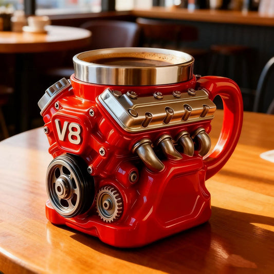 🔥Engine-themed coffee mug