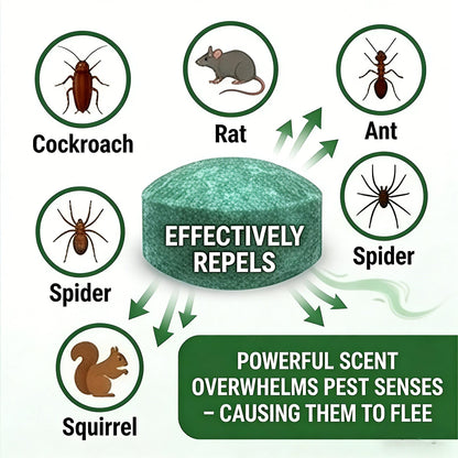 🚫🐀 12-Pack Popular Natural Rodent Repellent Balls