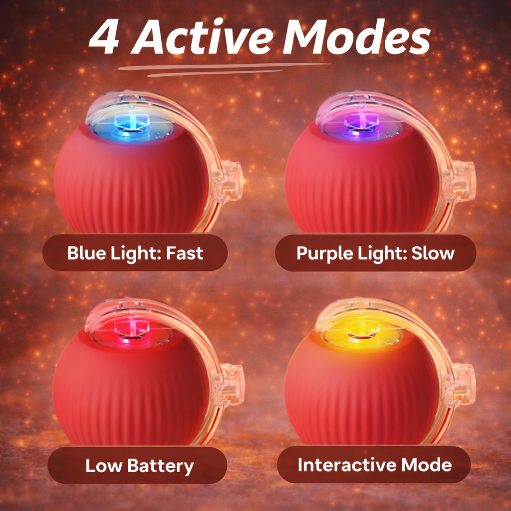 Interactive Smart Ball - The Ultimate Cat Bore-Buster