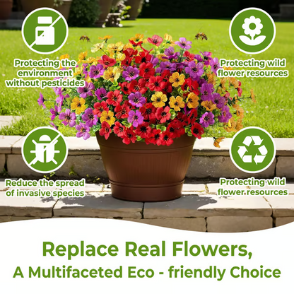 Odeiun™ Lifelike Artificial Flowers – Realistic, Waterproof & Fade-Resistant