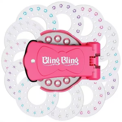 🔥【HOT】- ❤️60% OFF✨Glitter Diamond Styling Tools Hair Gemstone Styling Set💎