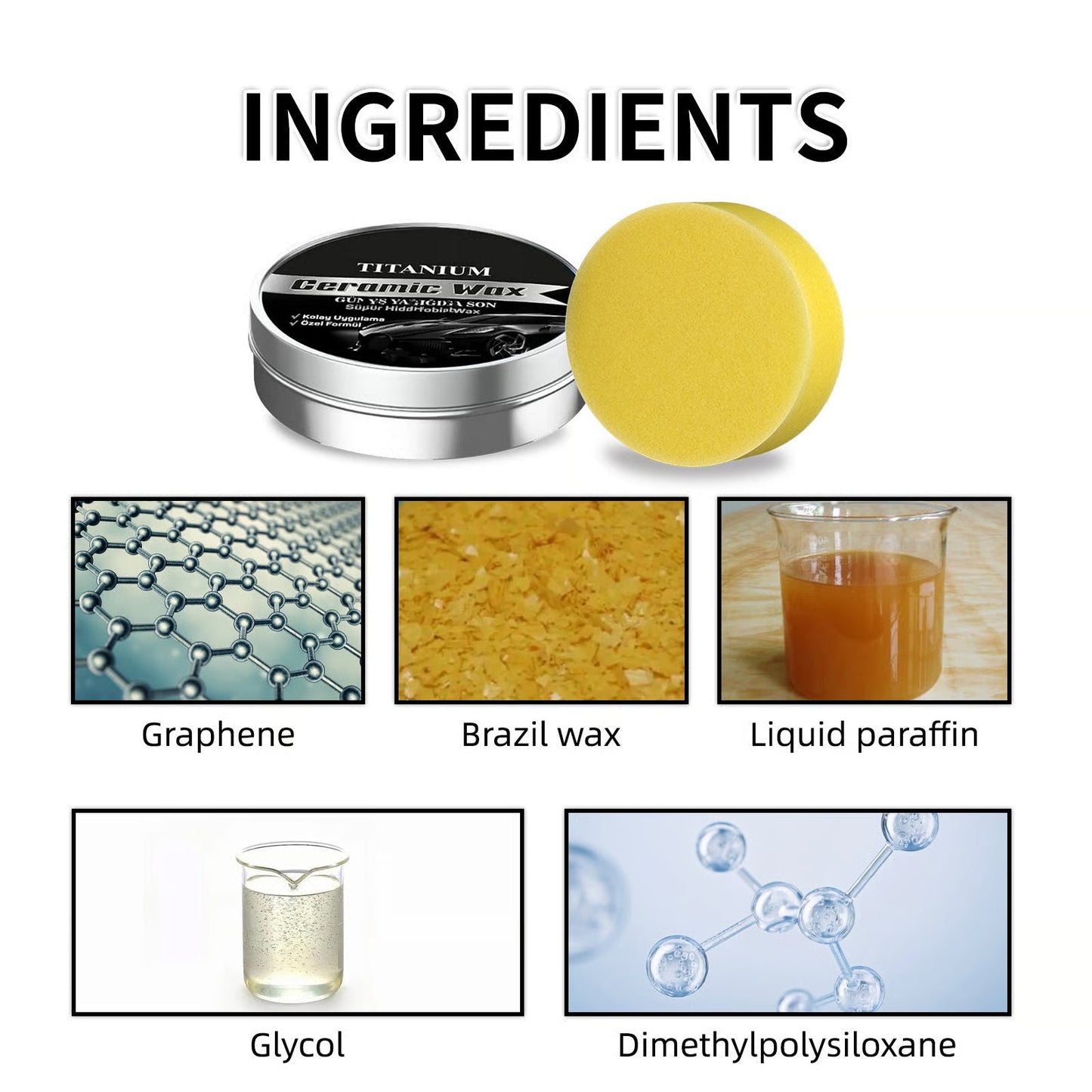 Titanium Ceramic Wax Cream