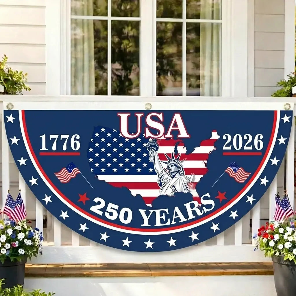 USA 250th Anniversary Banner