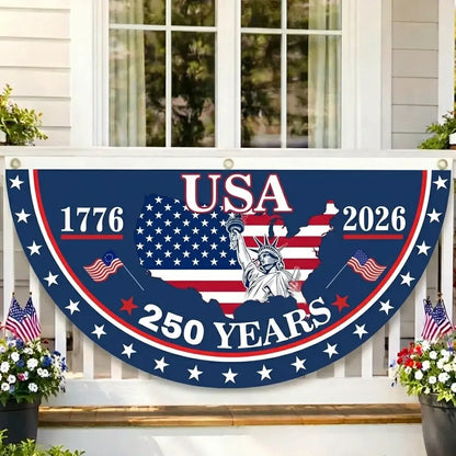 USA 250th Anniversary Banner