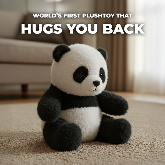 Odeiun™ Lifelike Hugging Panda Plush Toy – Soft, Moving & Magically Comforting