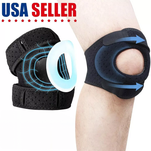 Seurico™ Adjustable Sports Knee Pads with Breathable Mesh – Design for Sports & Fitness