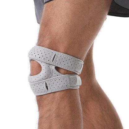 Seurico™ Adjustable Sports Knee Pads with Breathable Mesh – Design for Sports & Fitness