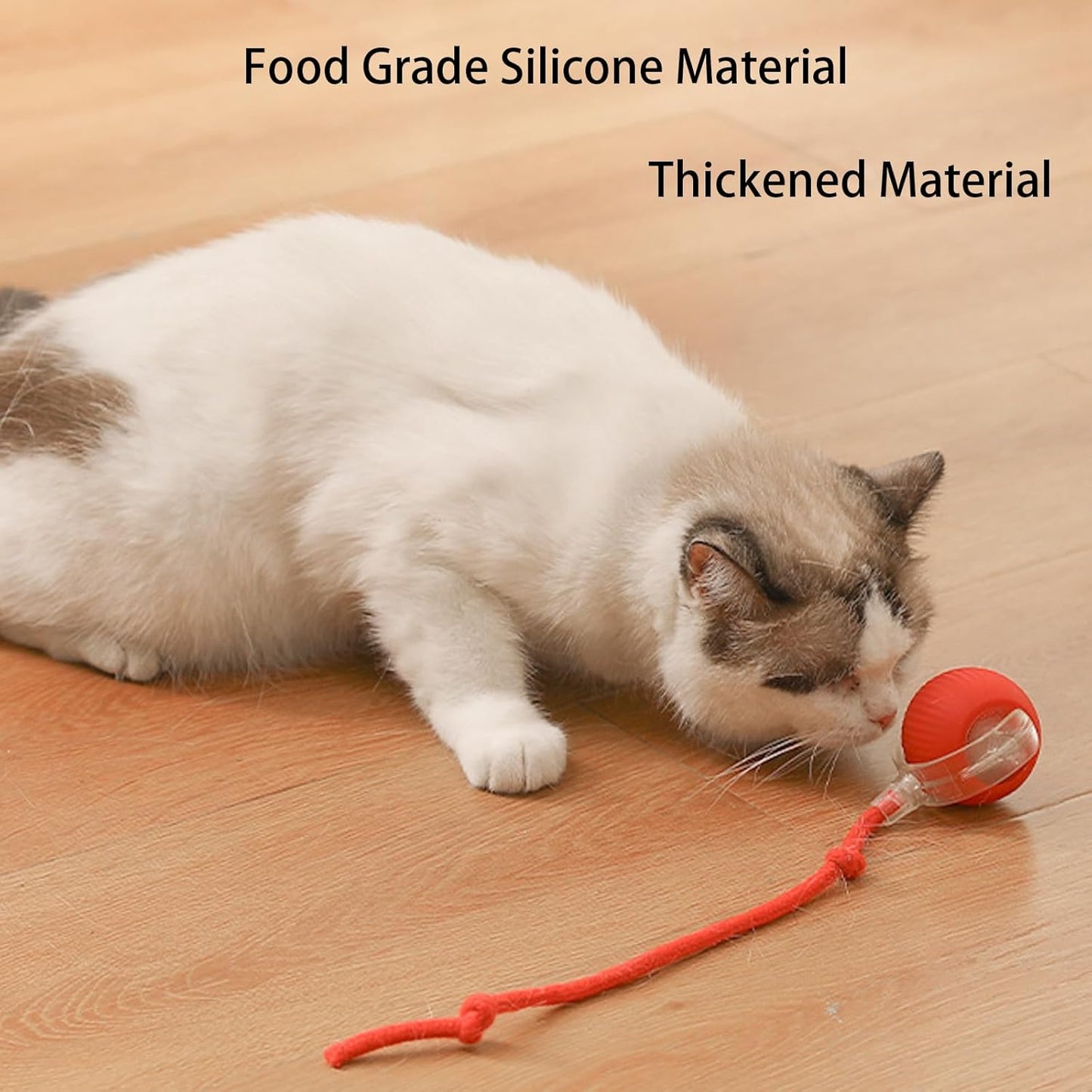 🐱Smart Pet Interactive Rolling Ball – USB Rechargeable, Automatic Moving