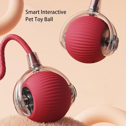 🐱Smart Pet Interactive Rolling Ball – USB Rechargeable, Automatic Moving