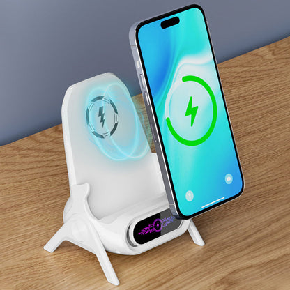 Innovative 15W Wireless Fast Charger & Ergonomic Phone Holder