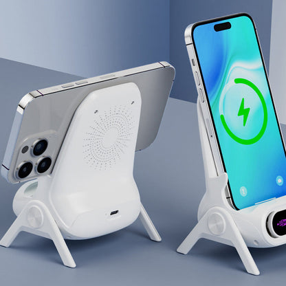 Innovative 15W Wireless Fast Charger & Ergonomic Phone Holder