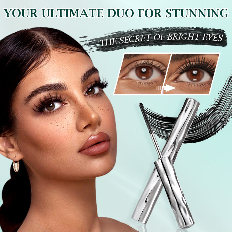 ✨LAST DAY BUY 1 GET 1 FREE!!✨Ultimate Waterproof & Sweatproof Lengthening & Curling Mascara