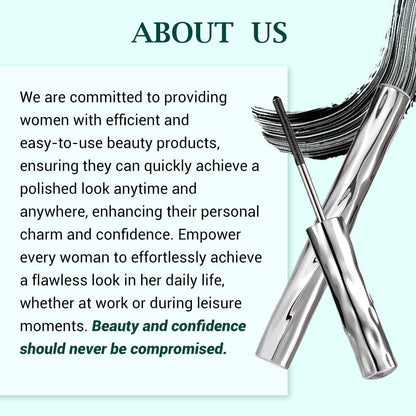 ✨LAST DAY BUY 1 GET 1 FREE!!✨Ultimate Waterproof & Sweatproof Lengthening & Curling Mascara