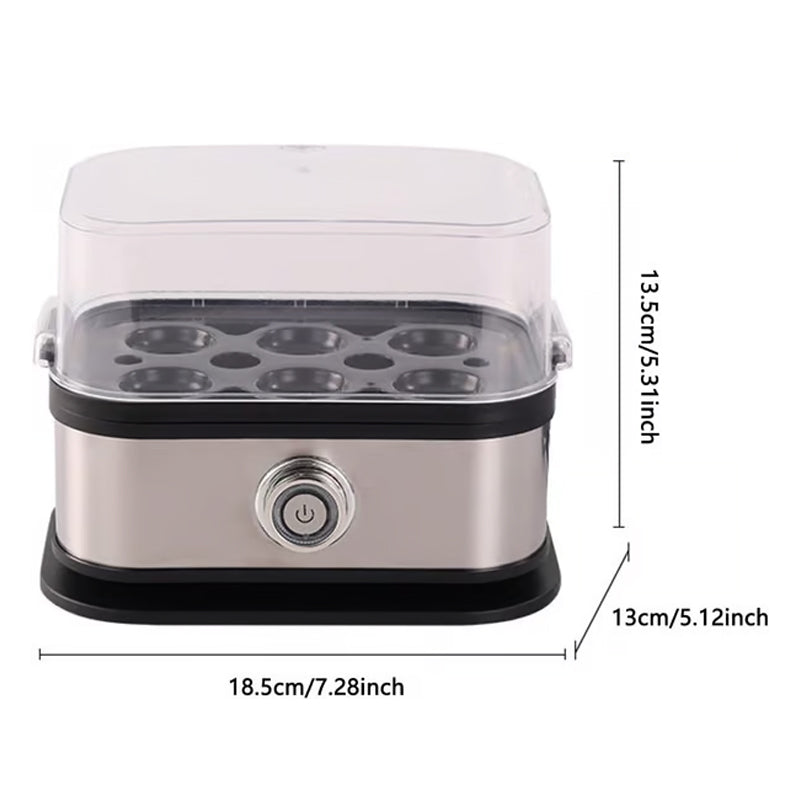 Quick-Cook Egg & Snack Steamer – Ideal for Busy Mornings