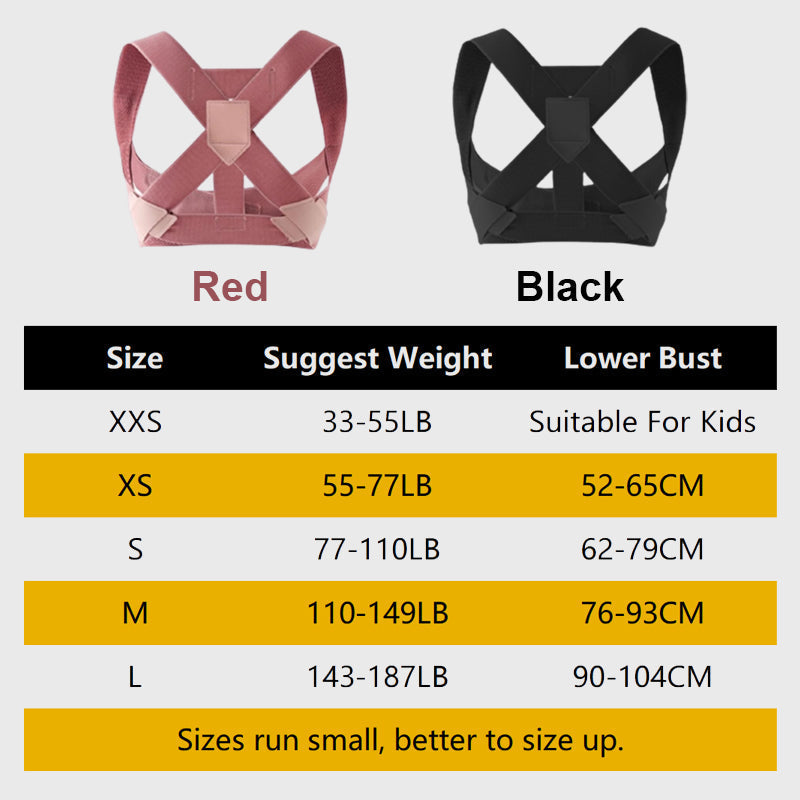 Seurico™ Back Brace and Posture Corrector for Women and Men