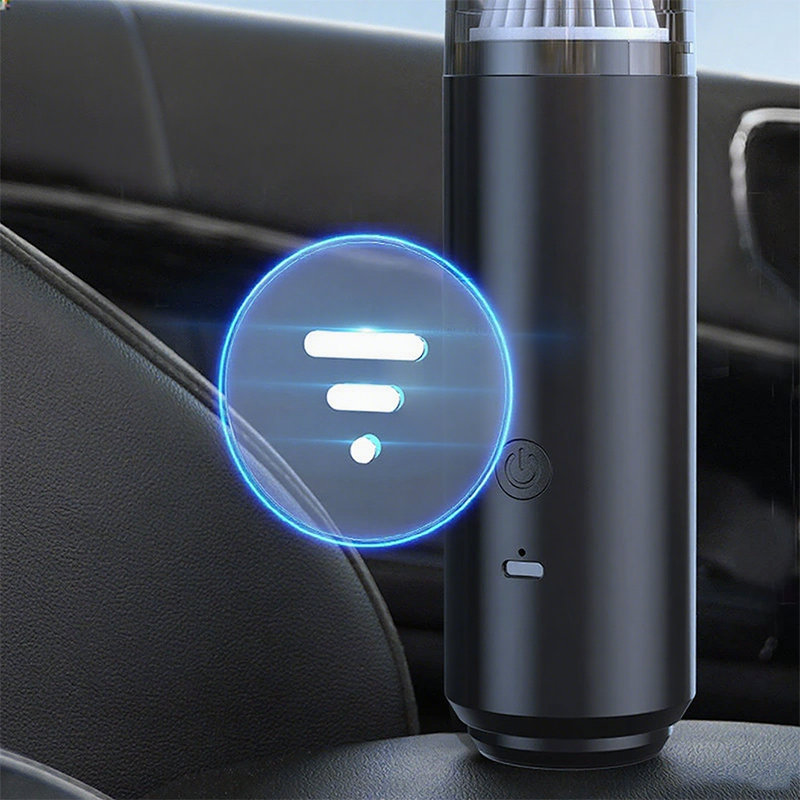 ✨Powerful Mini Car Vacuum Cleaner – Quiet, Cordless, HEPA Filtration for Deep Cleaning & Fresh Air