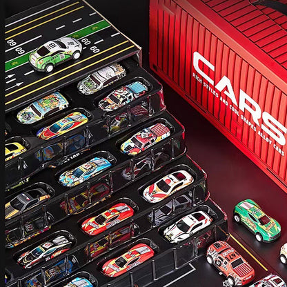 🎄 50% OFF CHRISTMAS SALE! ✨ Mini Pull-Back Cars with Garage
