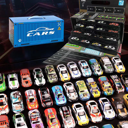 🎄 50% OFF CHRISTMAS SALE! ✨ Mini Pull-Back Cars with Garage