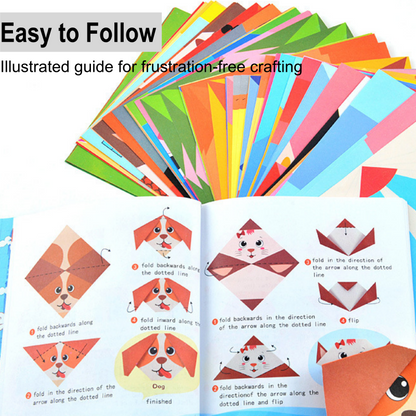 152-Piece 3D Paper Animal Craft Kit – Fun, Educational & Safe for Kids