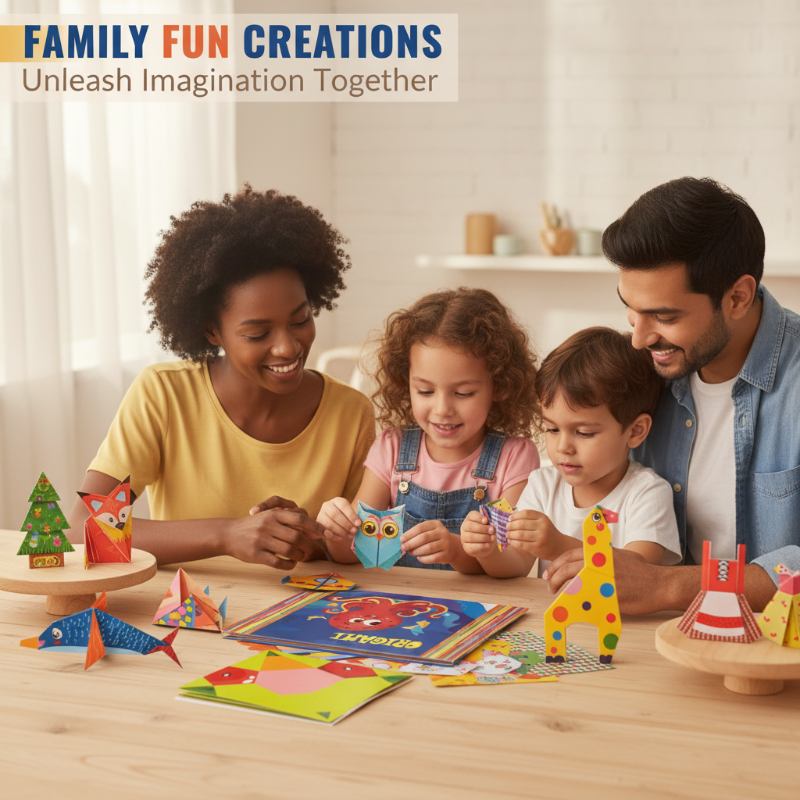 152-Piece 3D Paper Animal Craft Kit – Fun, Educational & Safe for Kids