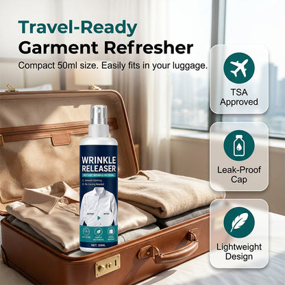 🔥BUY 2 GET 1 FREE💖👔✨ Instant wrinkle release – no iron, travel-ready, static-free & fresh.