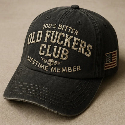 🎄Last Day 50% OFF 🧢Old Fuckers Club-Vintage Baseball Cap🎁